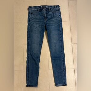American Eagle - Size 14 Long - Blue Skinny Jean